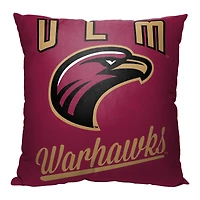 The Northwest Group  ULM Warhawks 18" x 18" Alumni Pillow