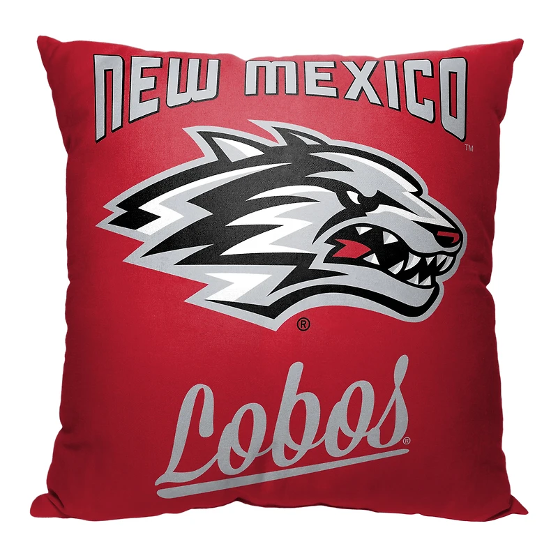 The Northwest Group  New Mexico Lobos 18" x 18" Alumni Pillow