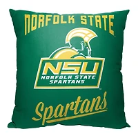 The Northwest Group  Norfolk State Spartans 18" x 18" Alumni Pillow