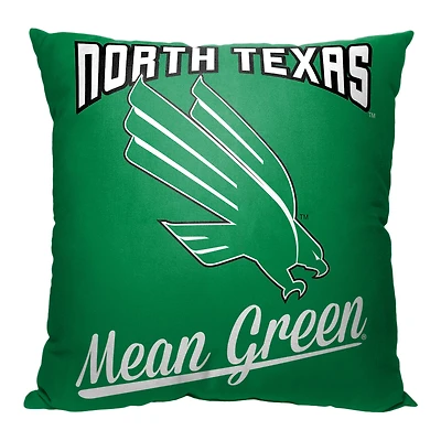 The Northwest Group  North Texas Mean Green 18" x 18" Alumni Pillow