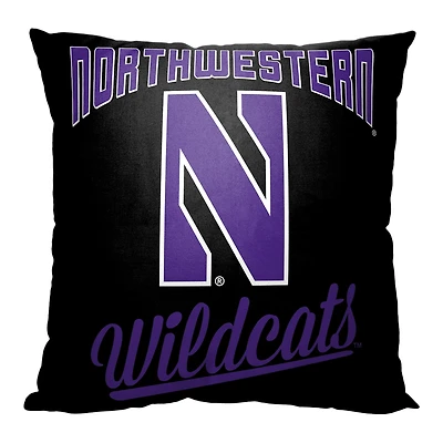 The Northwest Group  Northwestern Wildcats 18" x 18" Alumni Pillow