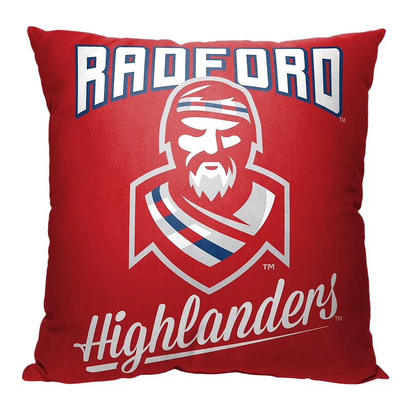 The Northwest Group  Radford Highlanders 18" x 18" Alumni Pillow