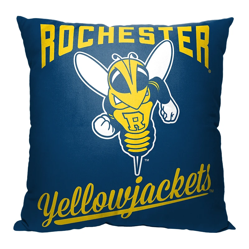 The Northwest Group  Rochester Yellow Jackets 18" x 18" Alumni Pillow