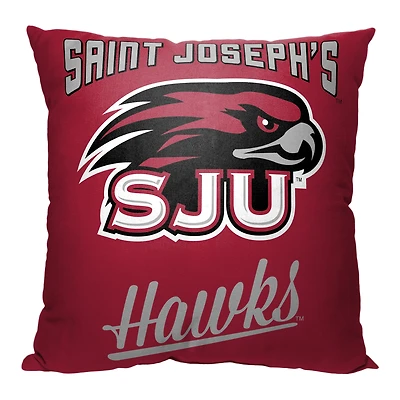 The Northwest Group  Saint Joseph's Hawks 18" x 18" Alumni Pillow