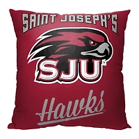 The Northwest Group  Saint Joseph's Hawks 18" x 18" Alumni Pillow