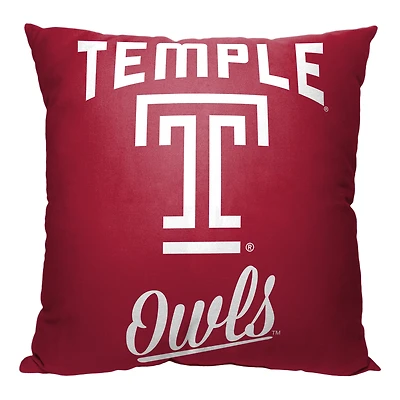 The Northwest Group  Temple Owls 18" x 18" Alumni Pillow