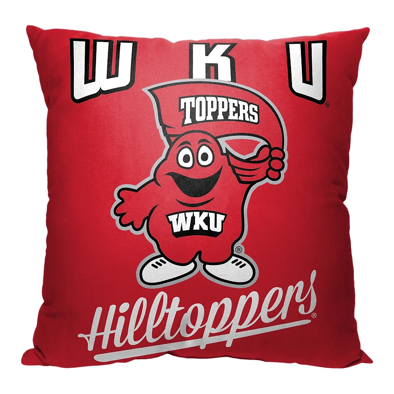 The Northwest Group  Western Kentucky Hilltoppers 18" x 18" Alumni Pillow