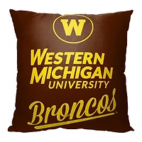 The Northwest Group  Western Michigan Broncos 18" x 18" Alumni Pillow