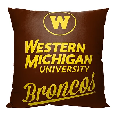 The Northwest Group  Western Michigan Broncos 18" x 18" Alumni Pillow