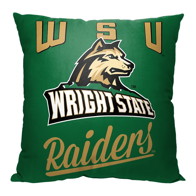 The Northwest Group Wright State Raiders 18" x 18" Alumni Pillow