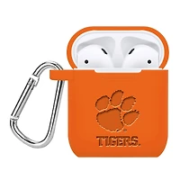 Clemson Tigers Debossed Silicone AirPods Case Cover