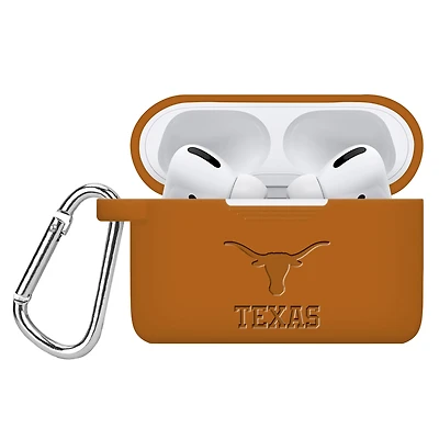 Texas Longhorns Debossed Silicone Airpods Pro Case Cover