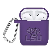 LSU Tigers Debossed Silicone AirPods Case Cover
