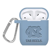 North Carolina Tar Heels Debossed Silicone AirPods Case Cover
