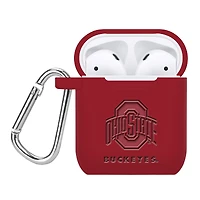 Ohio State Buckeyes Debossed Silicone AirPods Case Cover