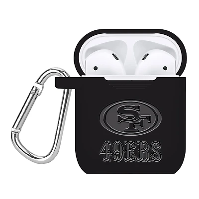 San Francisco 49ers Debossed Silicone AirPods Case Cover