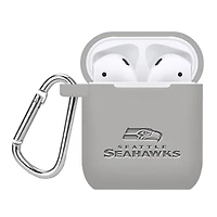 Seattle Seahawks Debossed Silicone AirPods Case Cover