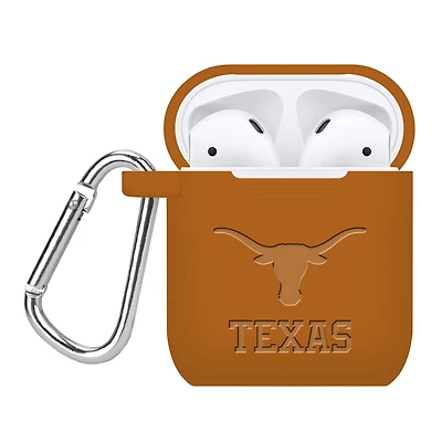 Texas Longhorns Debossed Silicone AirPods Case Cover