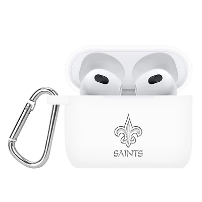 New Orleans Saints Debossed Silicone AirPods Gen Three Case Cover