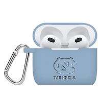 North Carolina Tar Heels Debossed Silicone AirPods Gen Three Case Cover
