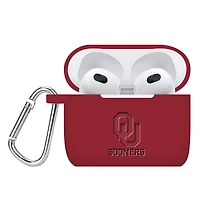 Oklahoma Sooners Debossed Silicone AirPods Gen Three Case Cover
