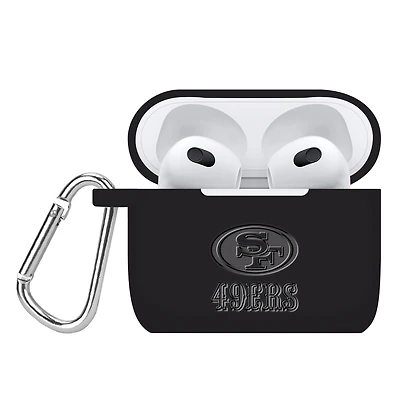 San Francisco 49ers Debossed Silicone AirPods Gen Three Case Cover