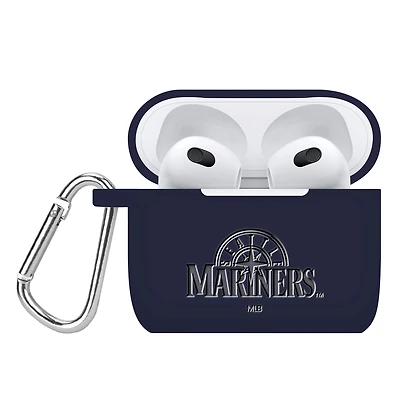 Seattle Mariners Debossed Silicone AirPods Gen Three Case Cover