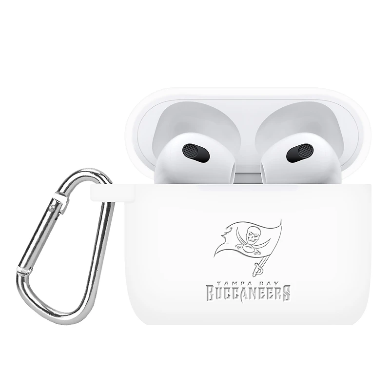 Tampa Bay Buccaneers Debossed Silicone AirPods Gen Three Case Cover