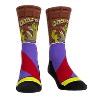 Unisex Rock Em Socks SpongeBob SquarePants Chocolate!!! Crew Socks