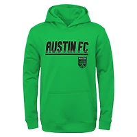 Youth Green Austin FC Headliner Pullover Hoodie