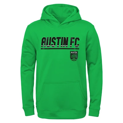 Youth Green Austin FC Headliner Pullover Hoodie