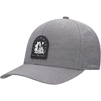 Men's TravisMathew Heather Gray Myths and Legends Adjustable Hat