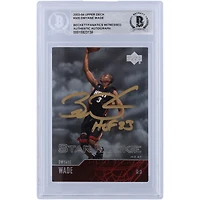 Dwyane Wade Miami Heat Autographed 2003-04 Upper Deck Series 2 #305 Beckett Fanatics Witnessed Authenticated Rookie Card with "HOF 23" Inscription