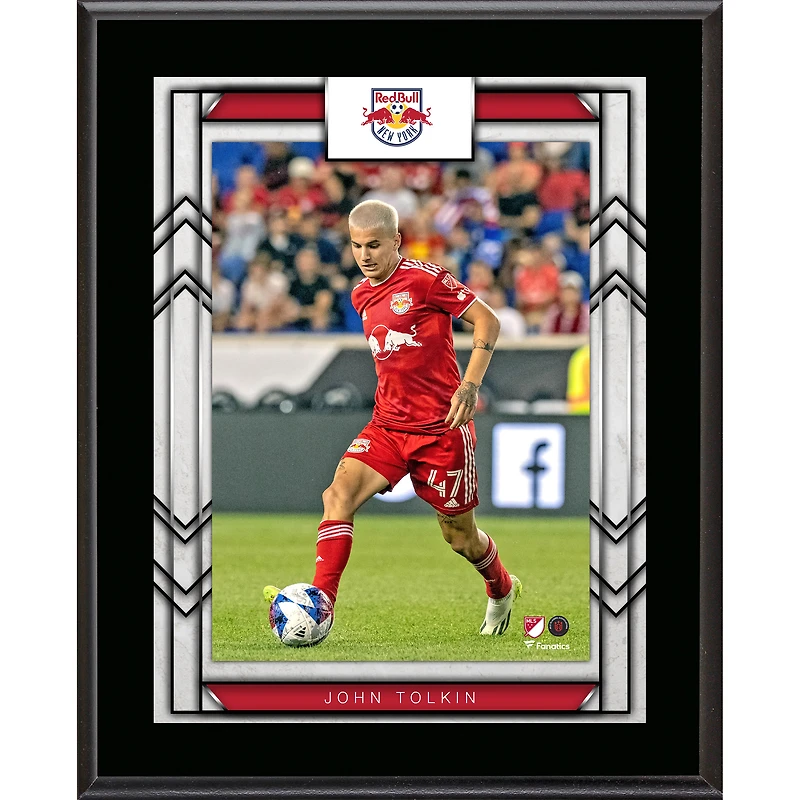John Tolkin New York Red Bulls 10.5" x 13" Sublimated Player Plaque