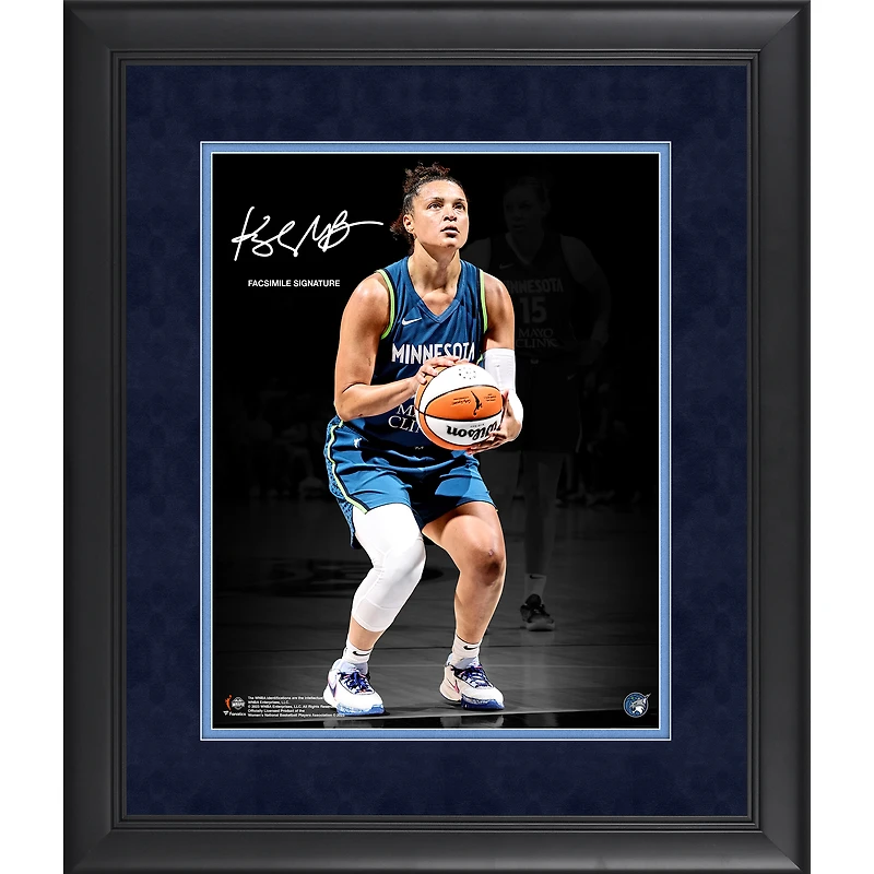Kayla McBride Minnesota Lynx Facsimile Signature Framed 11" x 14" Spotlight Photograph