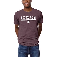 Men's League Collegiate Wear  Heather Maroon Texas A&M Aggies  Victory Falls Tri-Blend T-Shirt