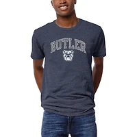 Men's League Collegiate Wear  Heather Navy Butler Bulldogs  Arch Victory Falls Tri-Blend T-Shirt