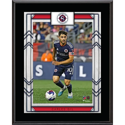 Carles Gil New England Revolution 10.5" x 13" Sublimated Player Plaque