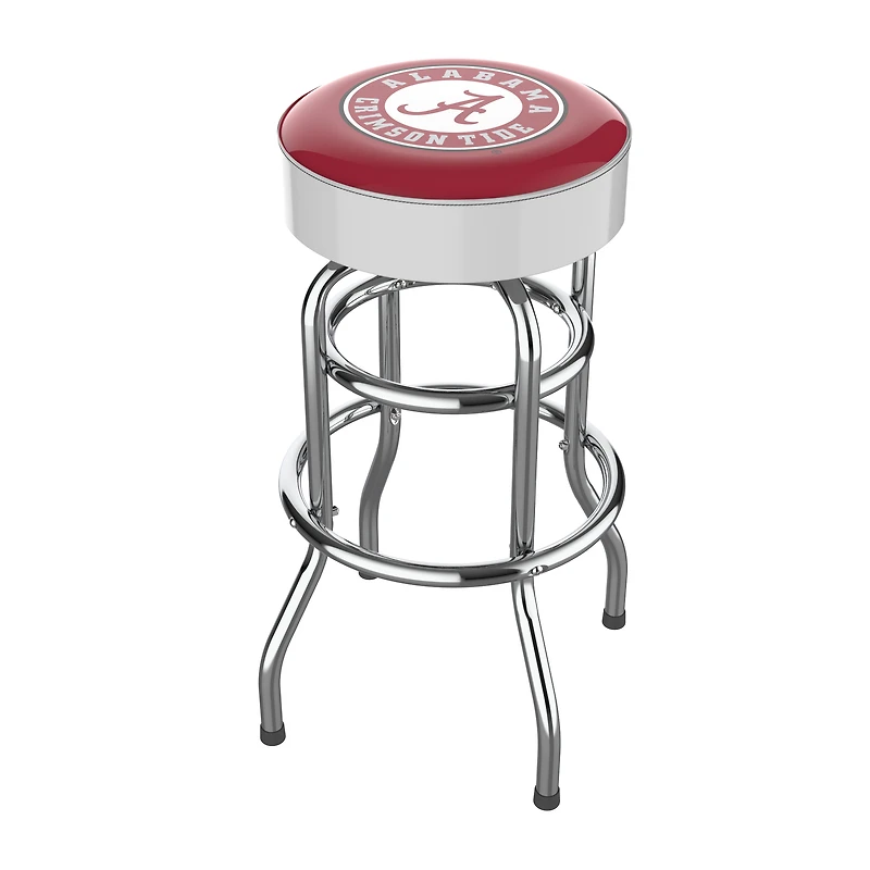 Imperial  Alabama Crimson Tide Team Chrome Bar Stool