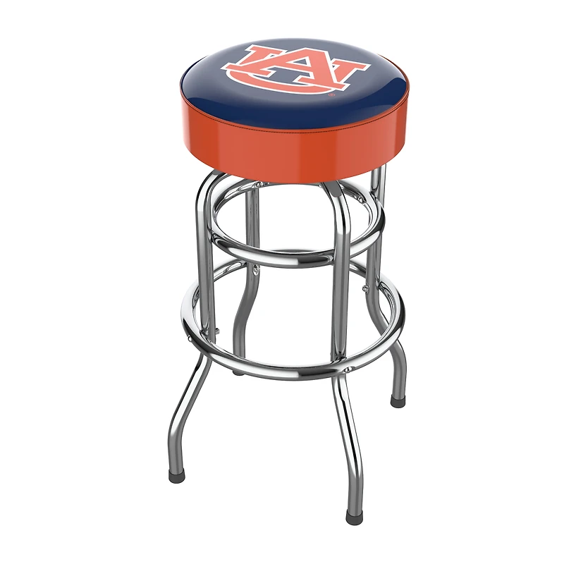 Imperial  Auburn Tigers Team Chrome Bar Stool