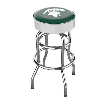 Imperial  Michigan State Spartans Team Chrome Bar Stool