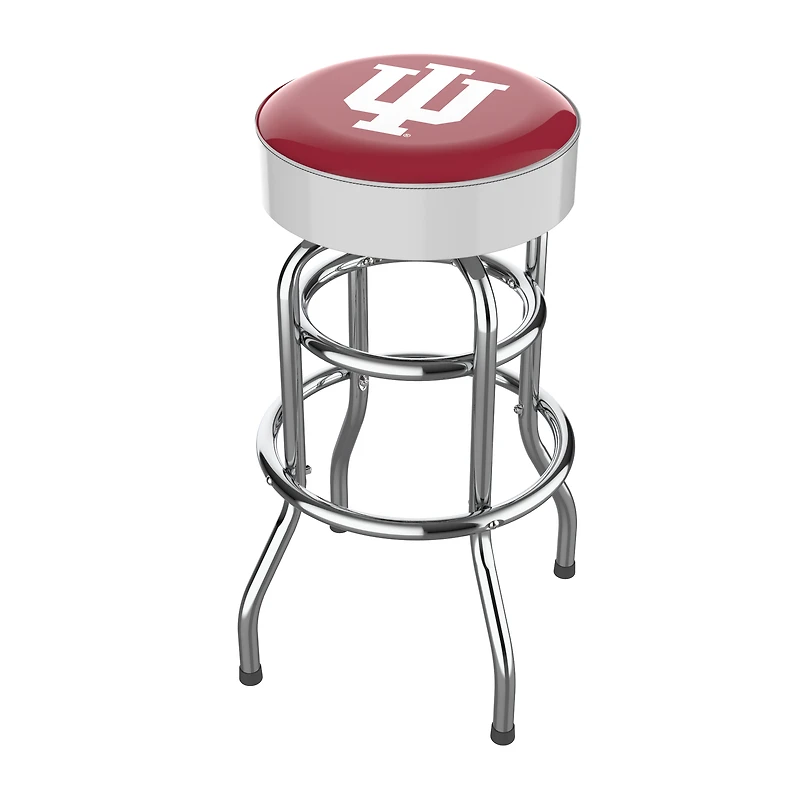 Imperial  Indiana Hoosiers Team Chrome Bar Stool