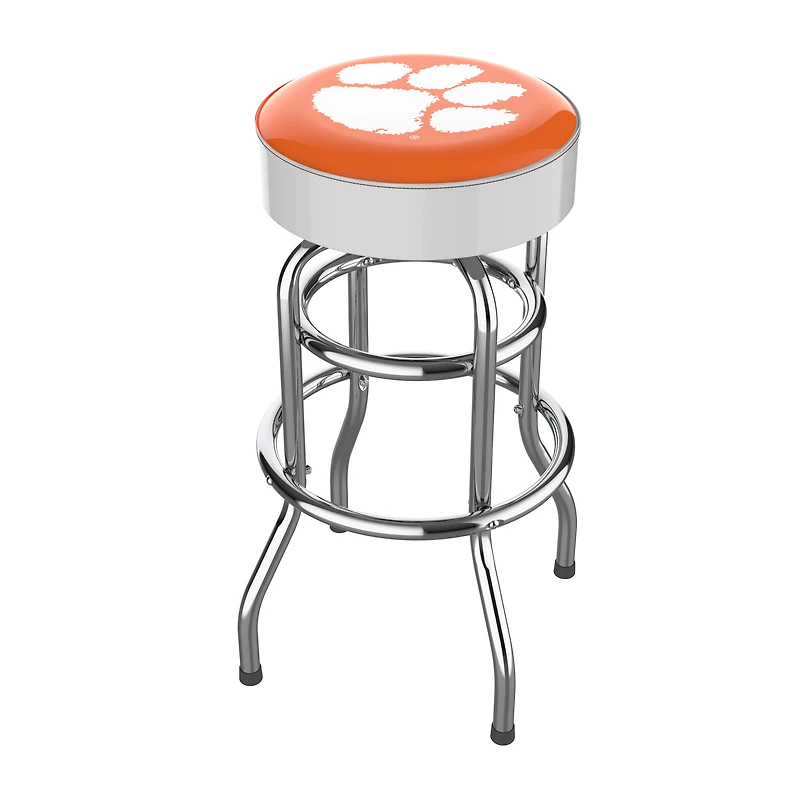 Imperial  Clemson Tigers Team Chrome Bar Stool