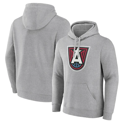 Men's  Gray Atlanta Dream Primary Logo Pullover Hoodie