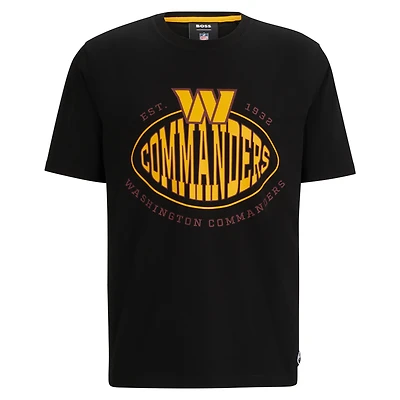 Men's BOSS X NFL  Black Washington Commanders Trap T-Shirt