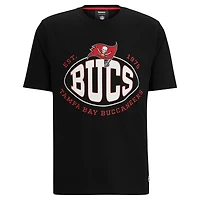 Men's BOSS X NFL  Black Tampa Bay Buccaneers Trap T-Shirt