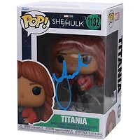 Jameela Jamil She-Hulk Autographed Titania #1132 Funko Pop! Vinyl Figure - BAS