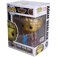 Will Poulter Guardians of the Galaxy Vol. 3 Autographed Adam Warlock #1210 Funko Pop! Vinyl Figure - BAS