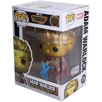 Will Poulter Guardians of the Galaxy Vol. 3 Autographed Adam Warlock #1210 Funko Pop! Vinyl Figure - BAS