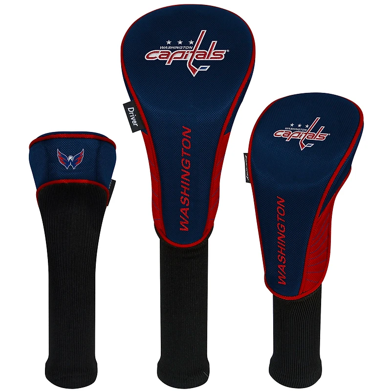 WinCraft Washington Capitals Three-Pack Golf Club Headcover Set